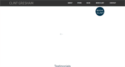 Desktop Screenshot of clintgresham.com